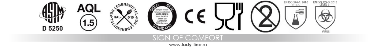 Manusi Nepudrate Examinare Aurelia® Transform® Ice Blue 20 Buc (10 Seturi)